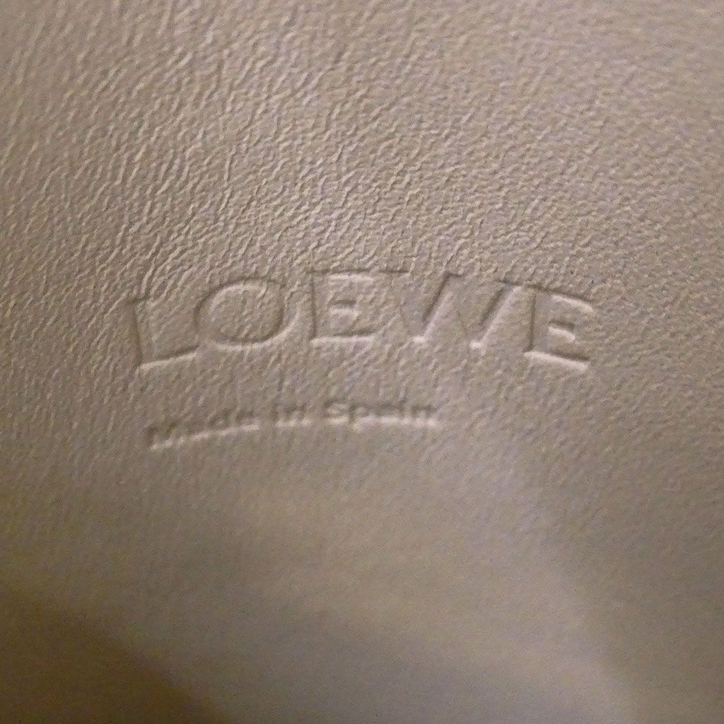 Loewe Shoulder Bag Anagram Leather Dice Pocket Beige Crossbody — view 7