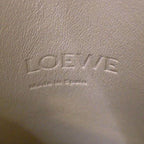 Loewe Shoulder Bag Anagram Leather Dice Pocket Beige Crossbody — view 7