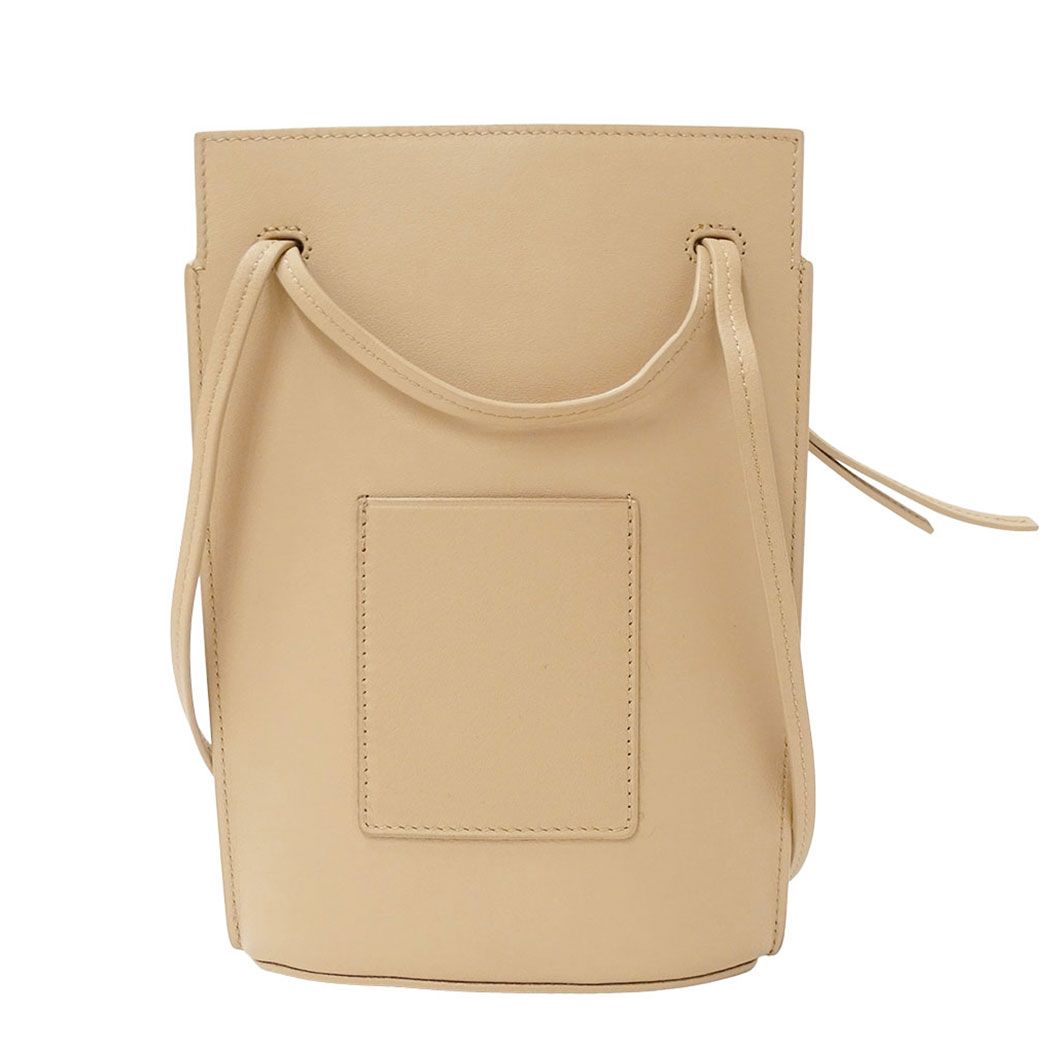 Loewe Shoulder Bag Anagram Leather Dice Pocket Beige Crossbody — view 2