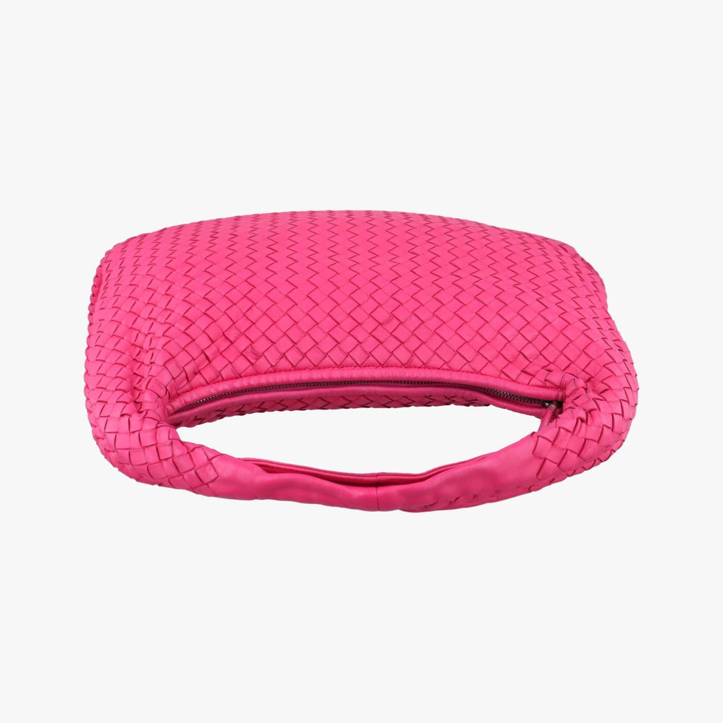 Bottega Veneta Intrecciato Rose Red Lambskin — view 8