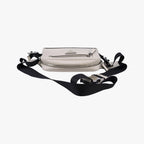 Prada Triangle Logo White Saffiano Leather 56 Handbag — view 8