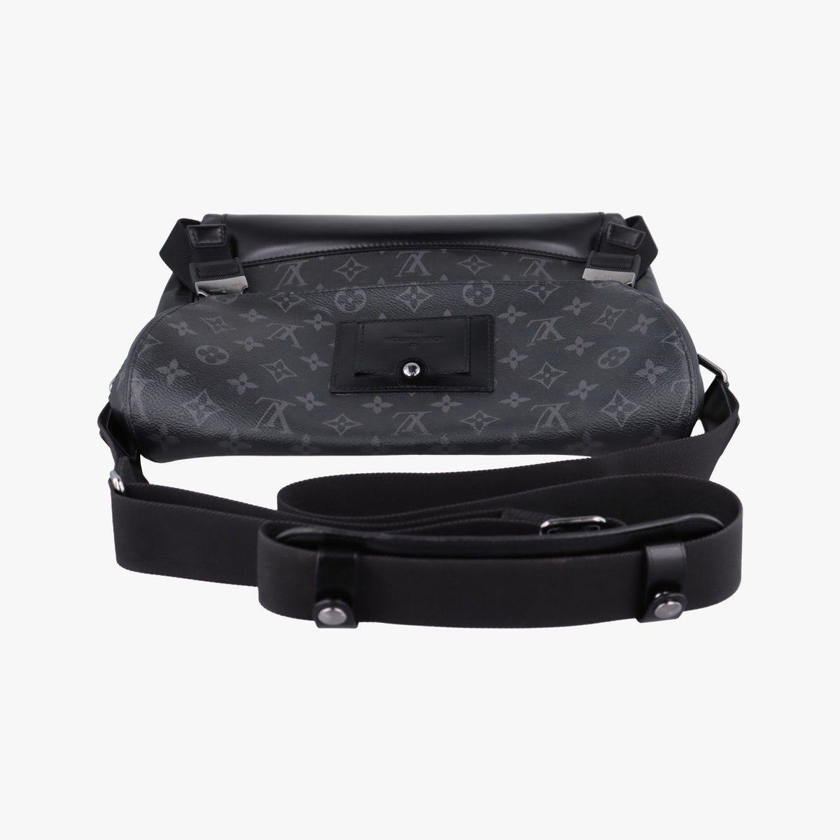 Louis Vuitton Messenger Voyage PM Noir Monogram Eclipse — view 8