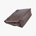 Louis Vuitton Marignan Monogram Brown Black Canvas Calfskin — view 7