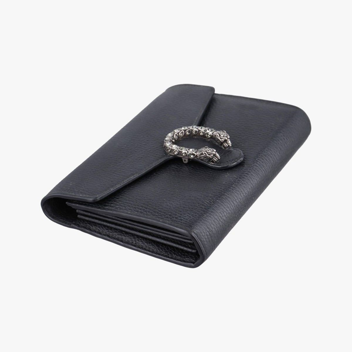 Gucci Dionysus Black Leather Shoulder Bag — view 5