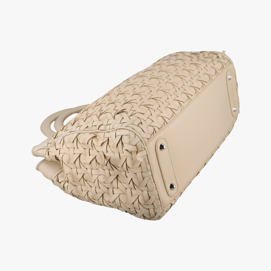 Dior Lady Avenue Tote Bag Beige Lambskin — view 5