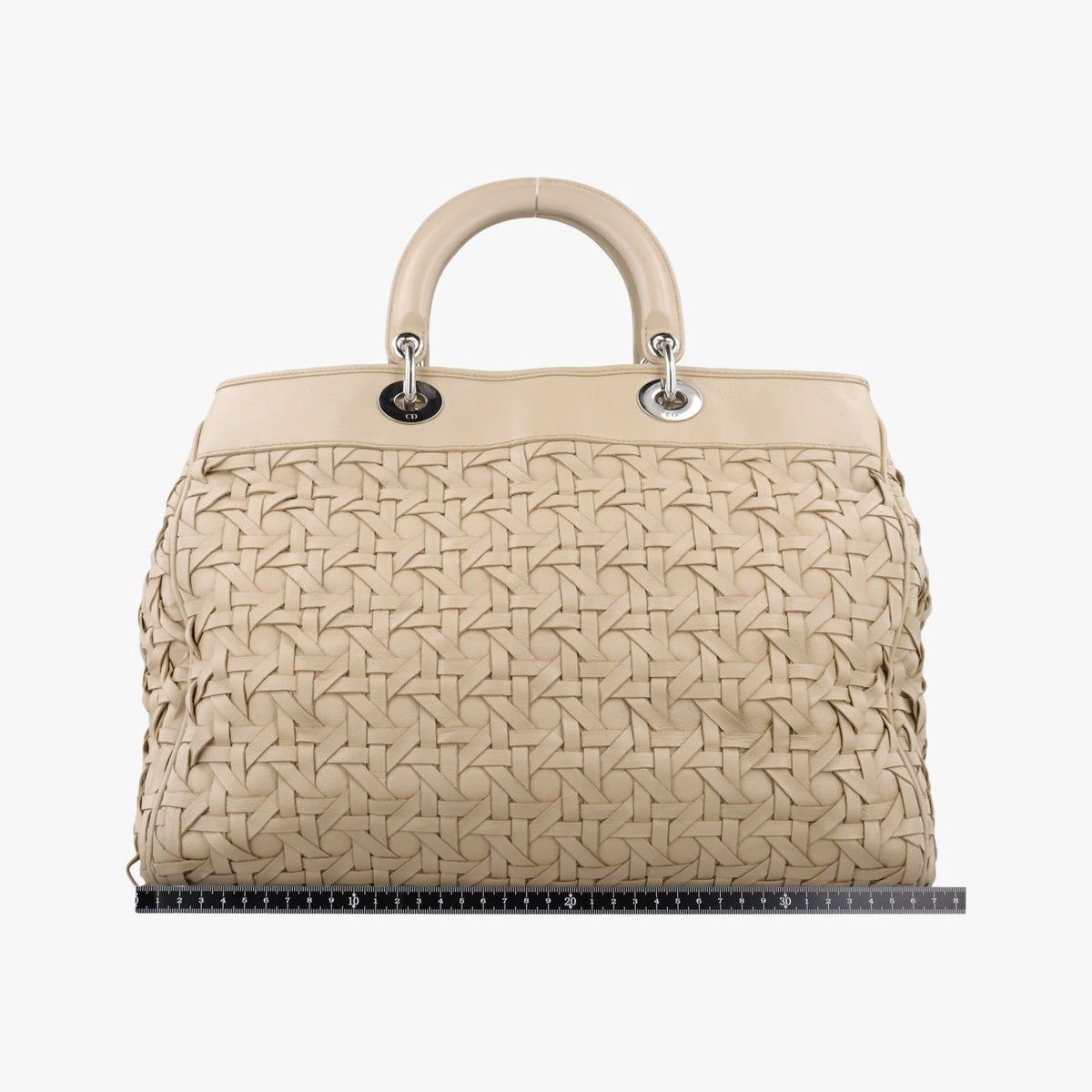 Dior Lady Avenue Tote Bag Beige Lambskin — view 2
