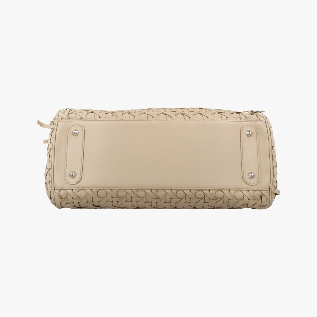Dior Lady Avenue Tote Bag Beige Lambskin — view 3