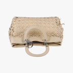 Dior Lady Avenue Tote Bag Beige Lambskin — view 8