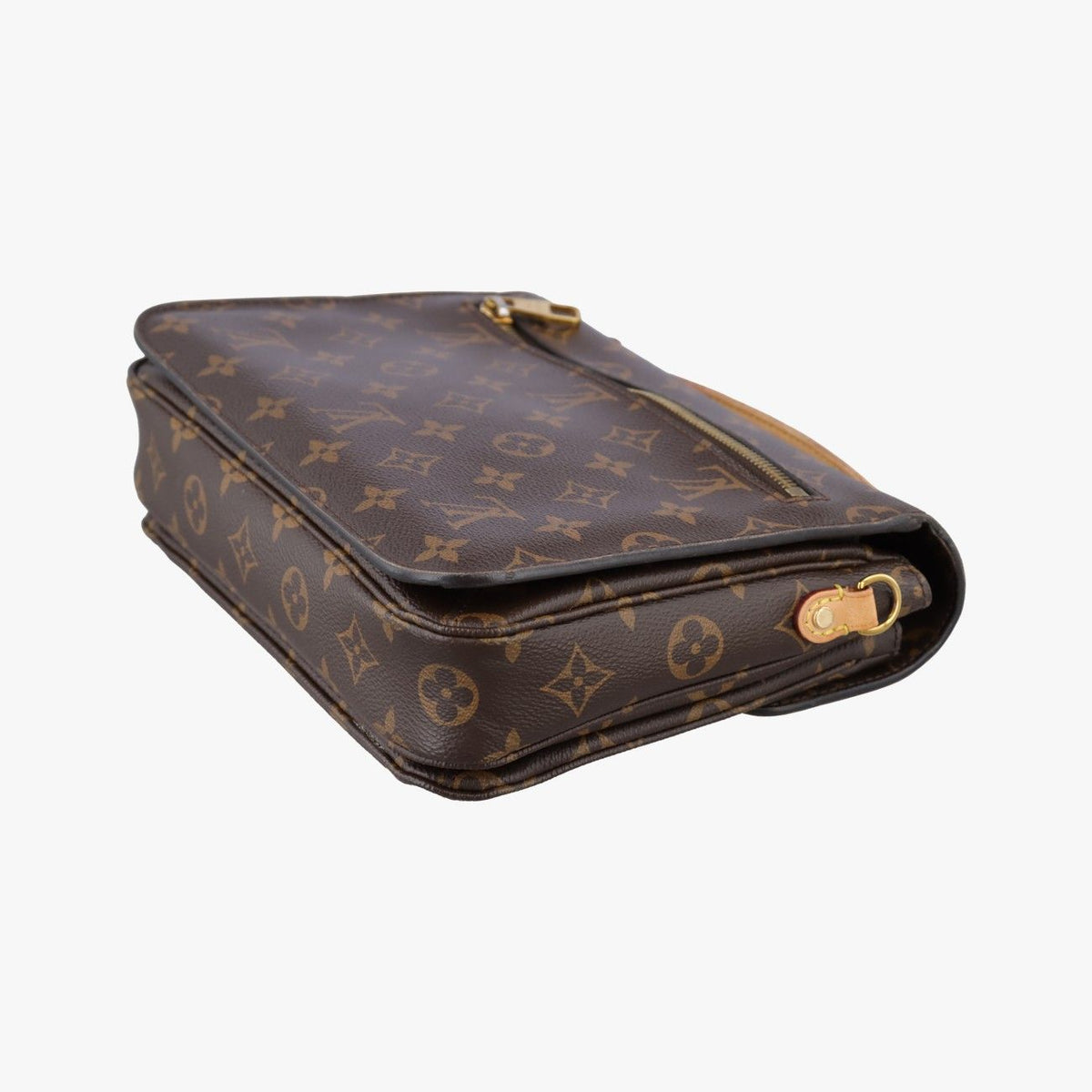 Louis Vuitton Pochette Metis MM Monogram Brown Canvas Handbag — view 6