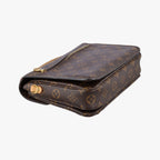 Louis Vuitton Pochette Metis MM Monogram Brown Canvas Handbag — view 7
