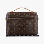 Louis Vuitton Pochette Metis MM Monogram Brown Canvas Handbag — view 2