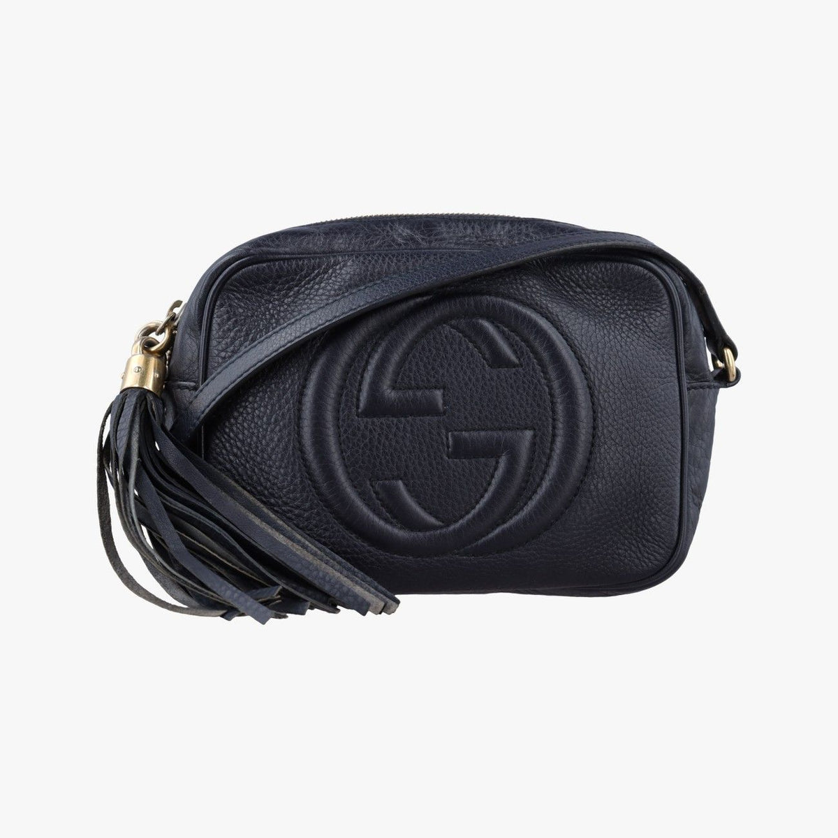 Gucci Soho Navy Leather
