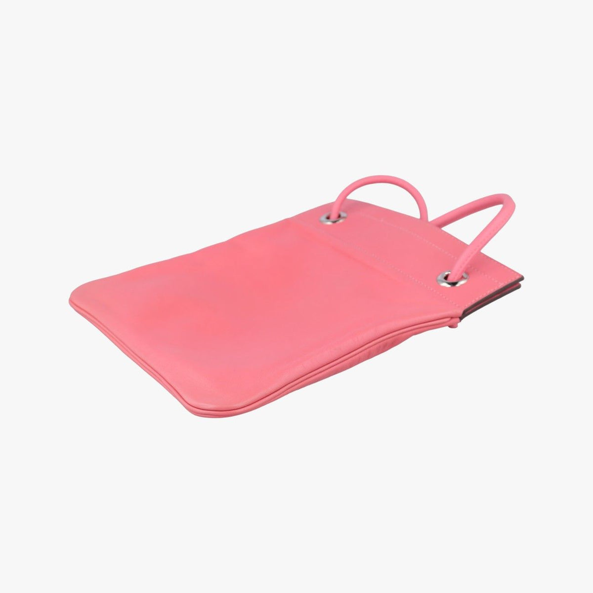 Hermes Sac Aline Mini Pink Lambskin C AM — view 6