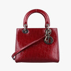 Dior Lady Red Patent Handbag