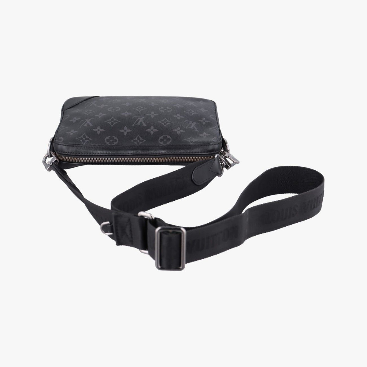 Louis Vuitton Trio Messenger Gri Monogram Shadow — view 8