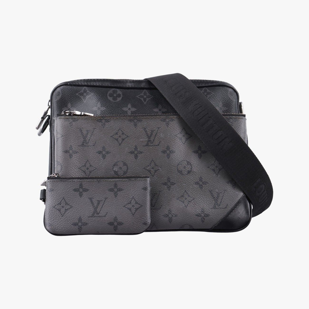 Louis Vuitton Trio Messenger Gri Monogram Shadow