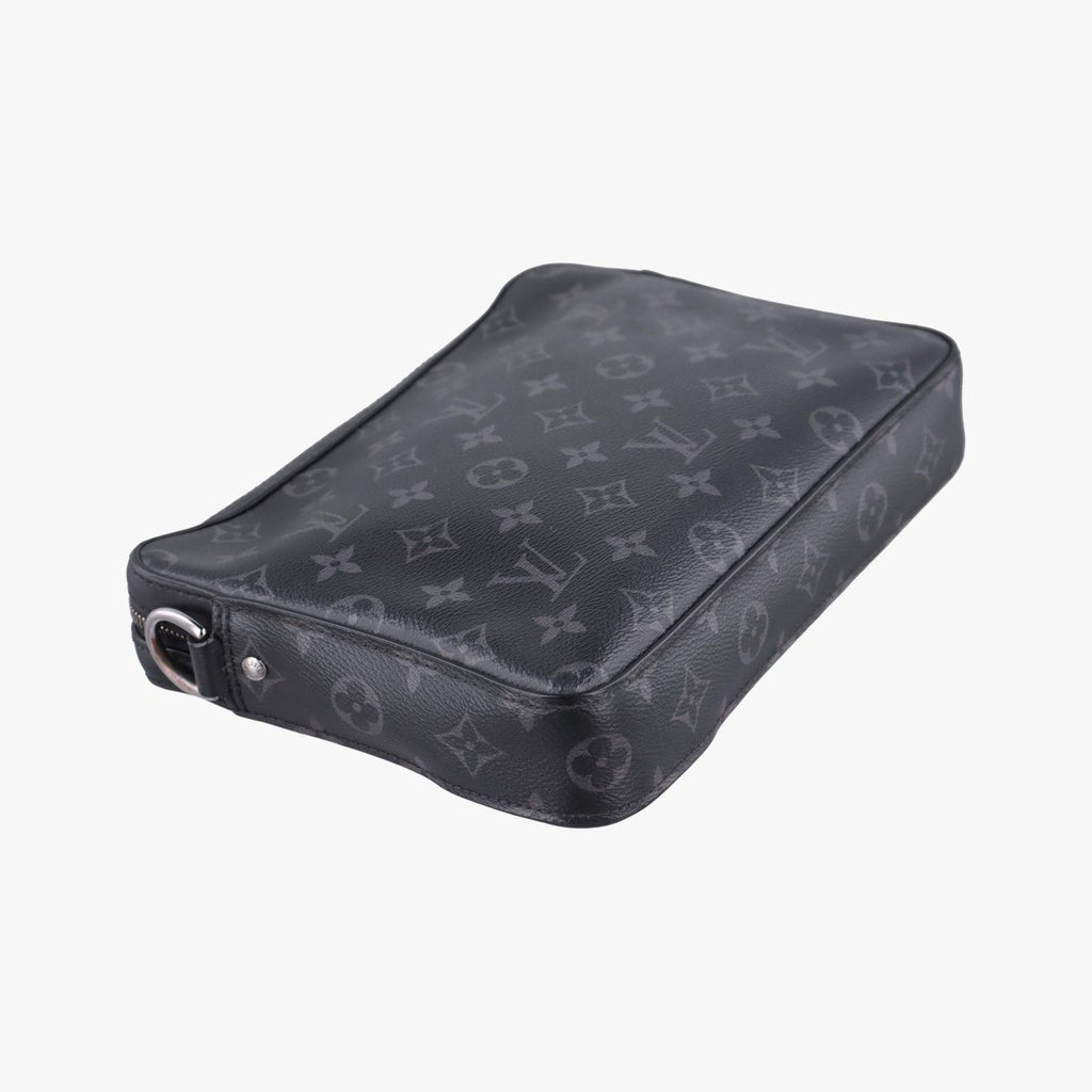 Louis Vuitton Trio Messenger Gri Monogram Shadow — view 7