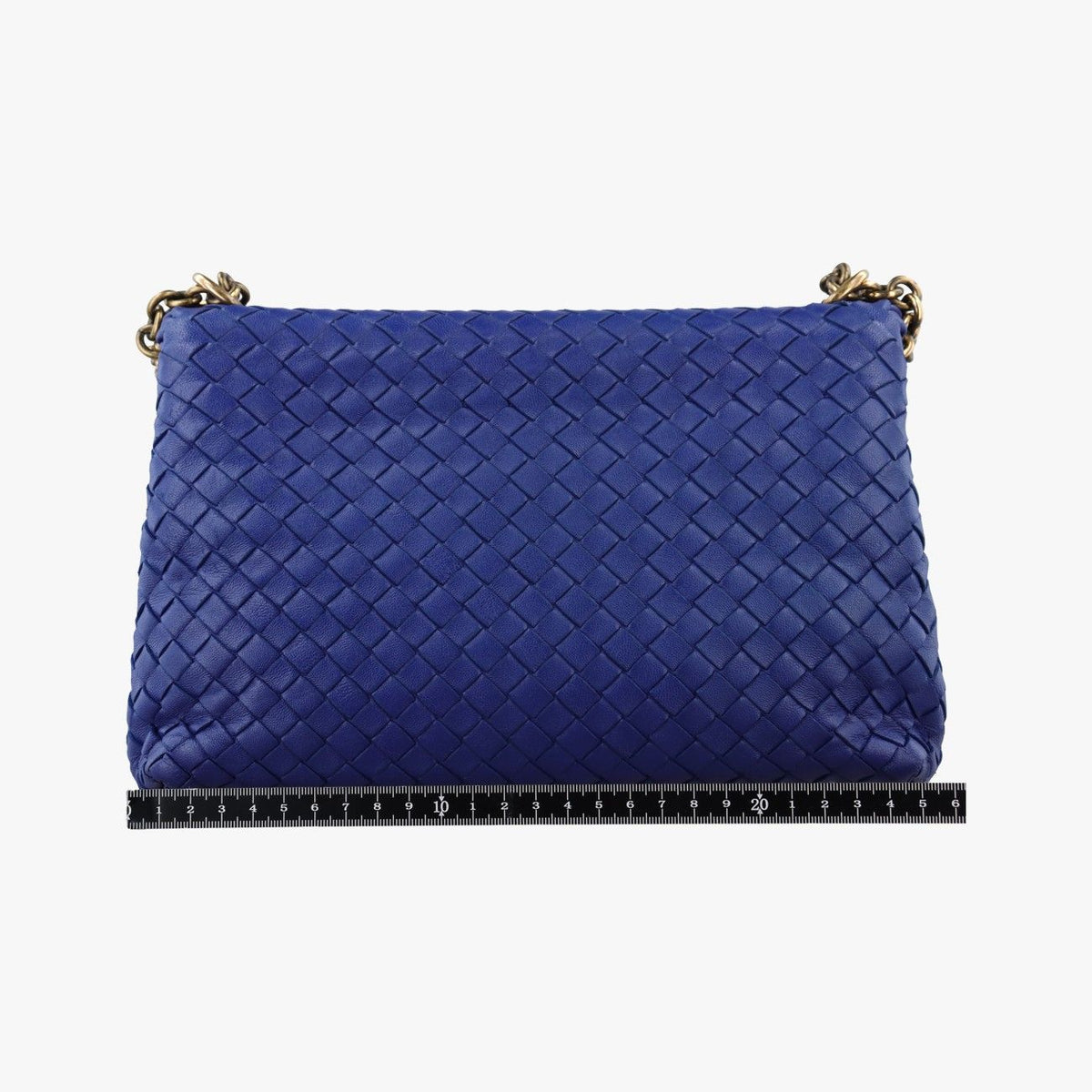 Bottega Veneta Intrecciato Olympia Blue Lambskin — view 2