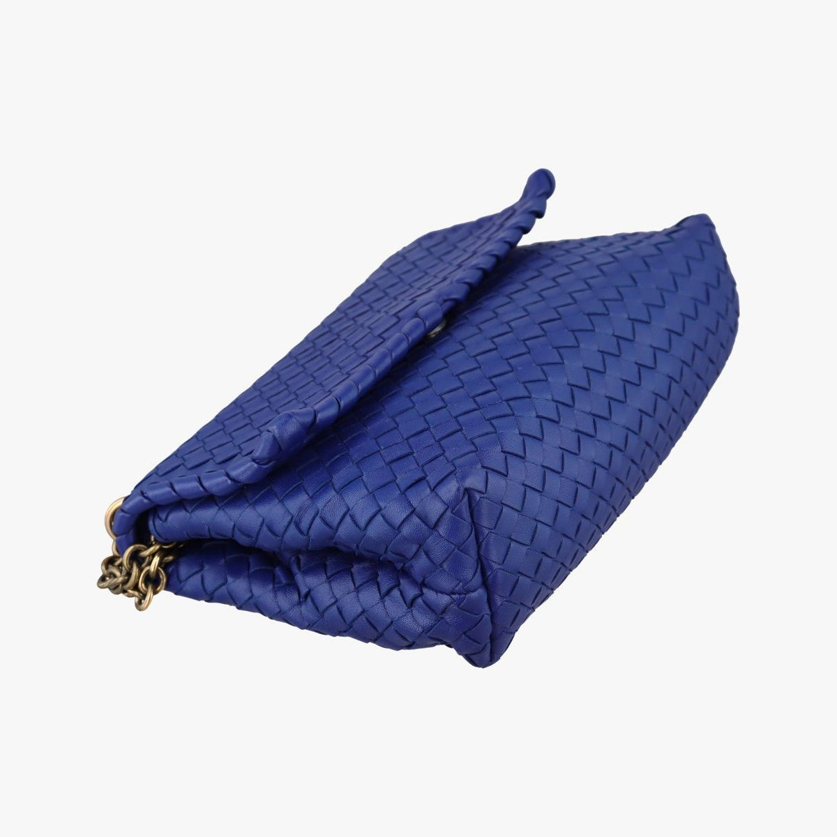 Bottega Veneta Intrecciato Olympia Blue Lambskin — view 5