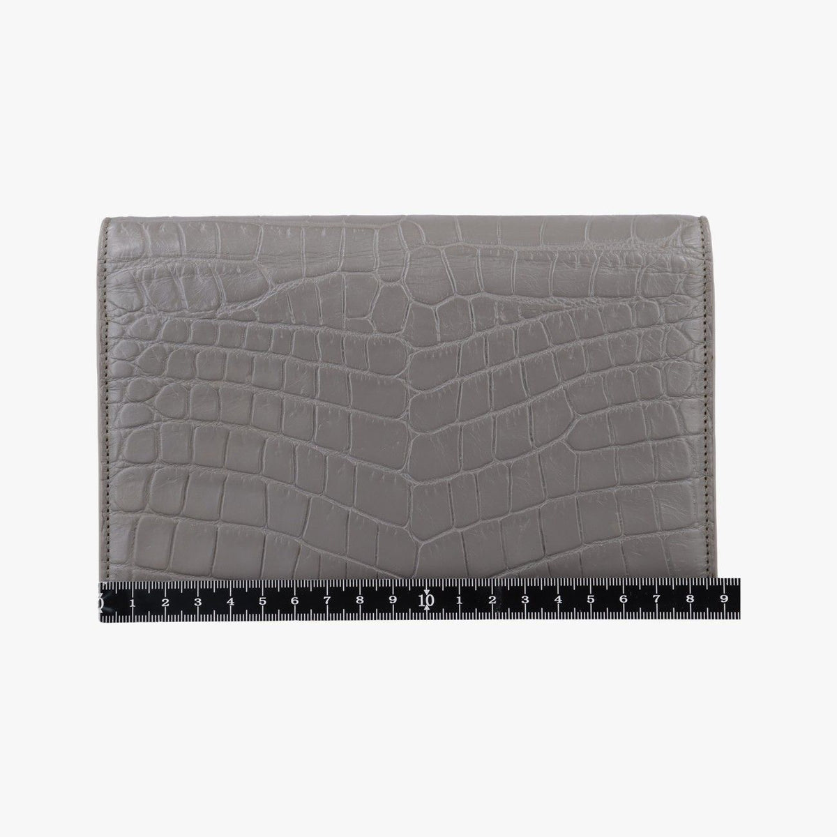Saint Laurent Kate Gray Leather — view 2