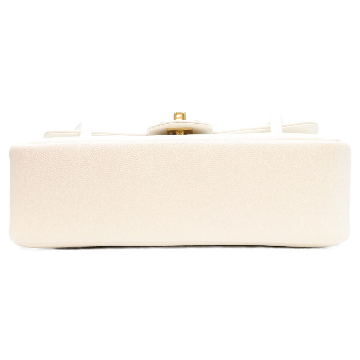 Chanel White Caviar Preppy Coco Small Flap Handbag — view 5