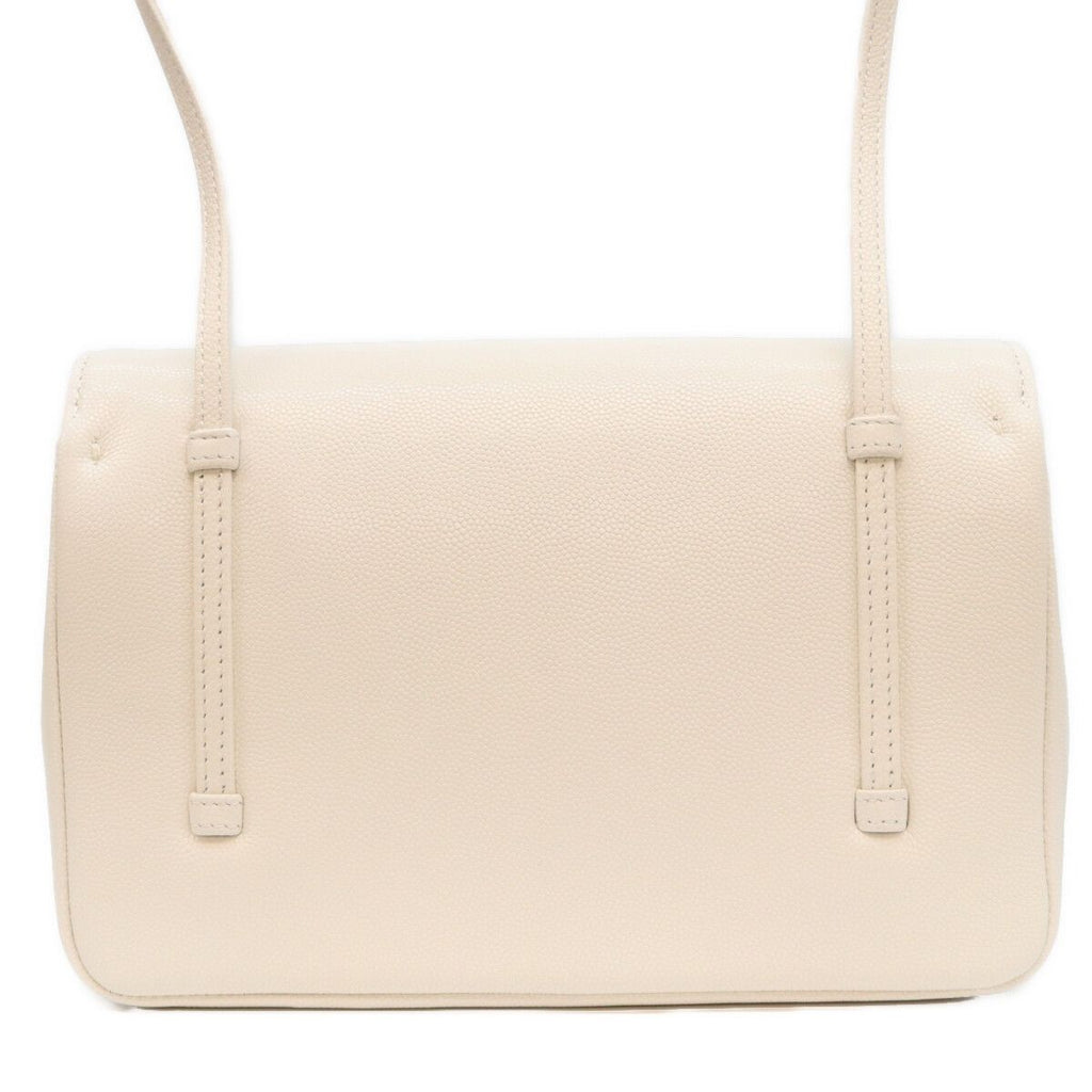 Chanel White Caviar Preppy Coco Small Flap Handbag — view 3