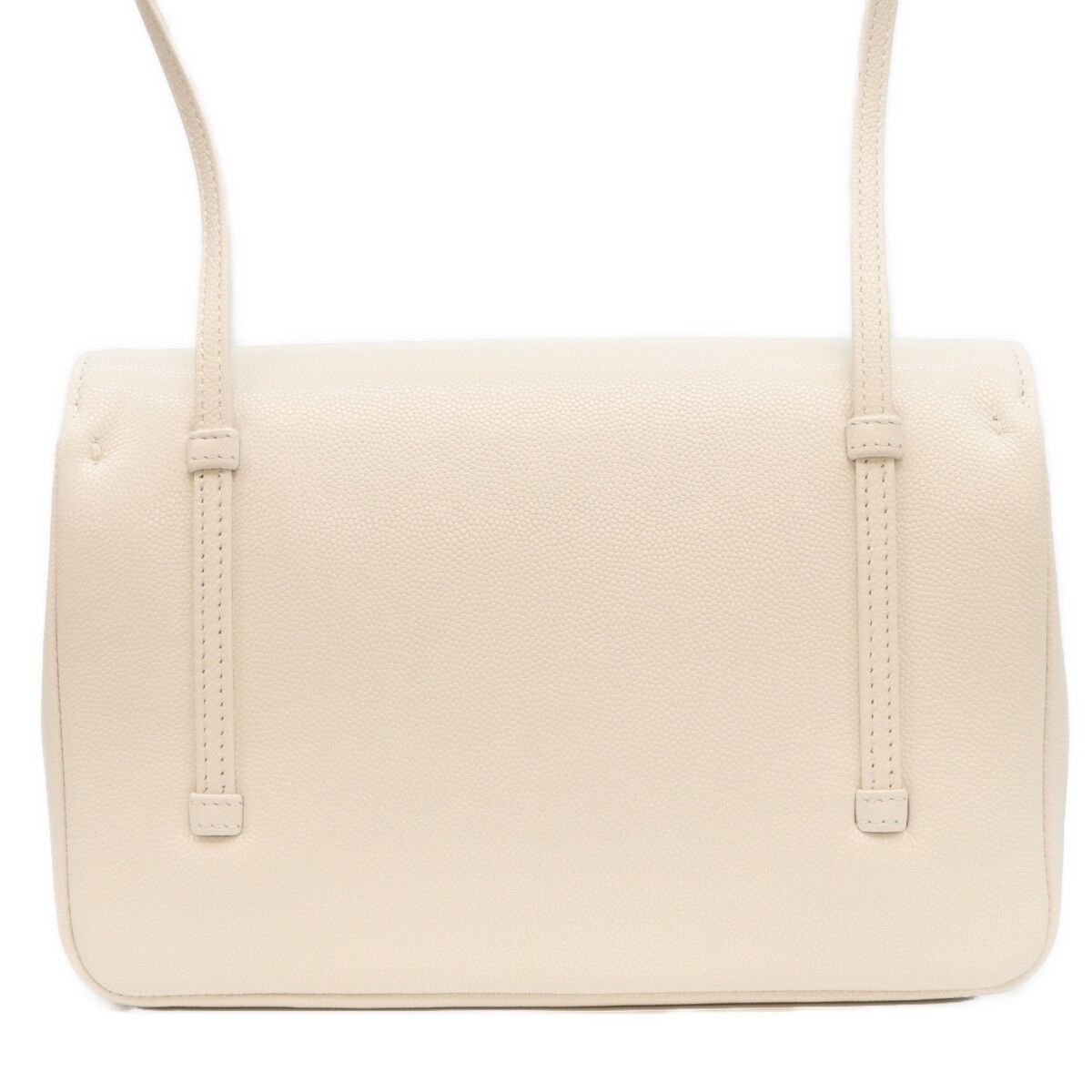Chanel White Caviar Preppy Coco Small Flap Handbag — view 3