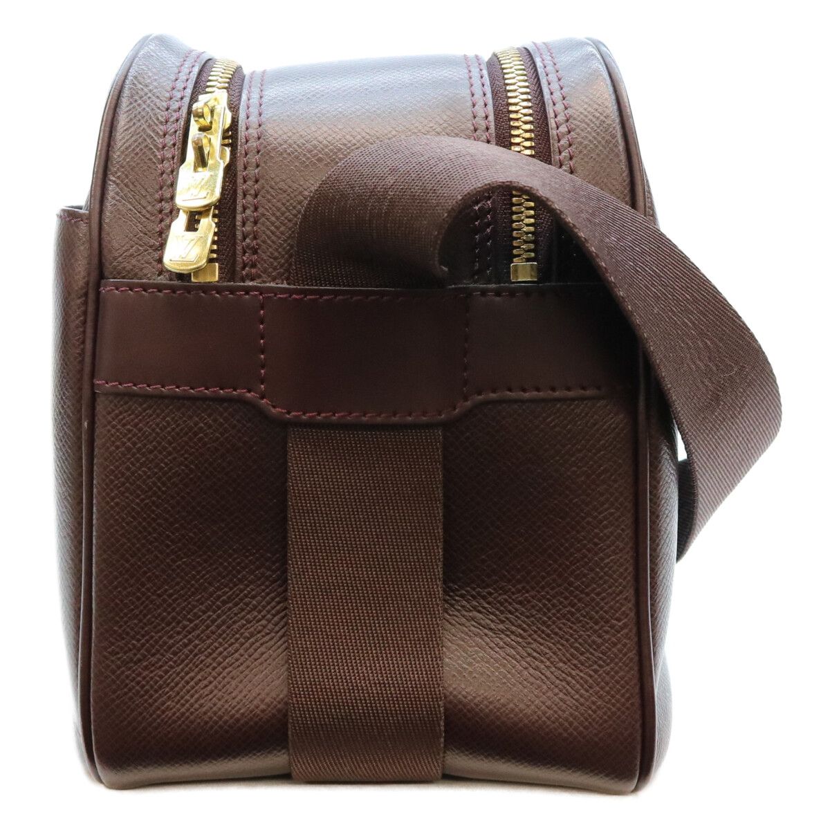 Louis Vuitton Acajou Taiga Reporter Shoulder Bag — view 2