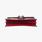 Gucci Dionysus Red Multicolor Leather Shoulder Bag — view 3