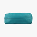 Prada Vitello Phoenix Blue Green Leather 219 7/8 — view 3