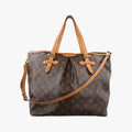 Louis Vuitton Palermo GM Monogram Brown Canvas Tote Bag