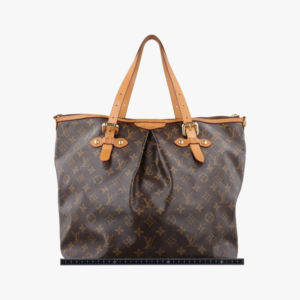 Louis Vuitton Palermo GM Monogram Brown Canvas Tote Bag — view 2