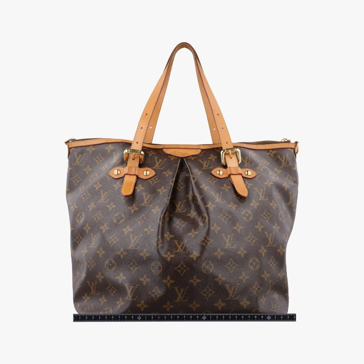 Louis Vuitton Palermo GM Monogram Brown Canvas Tote Bag — view 2
