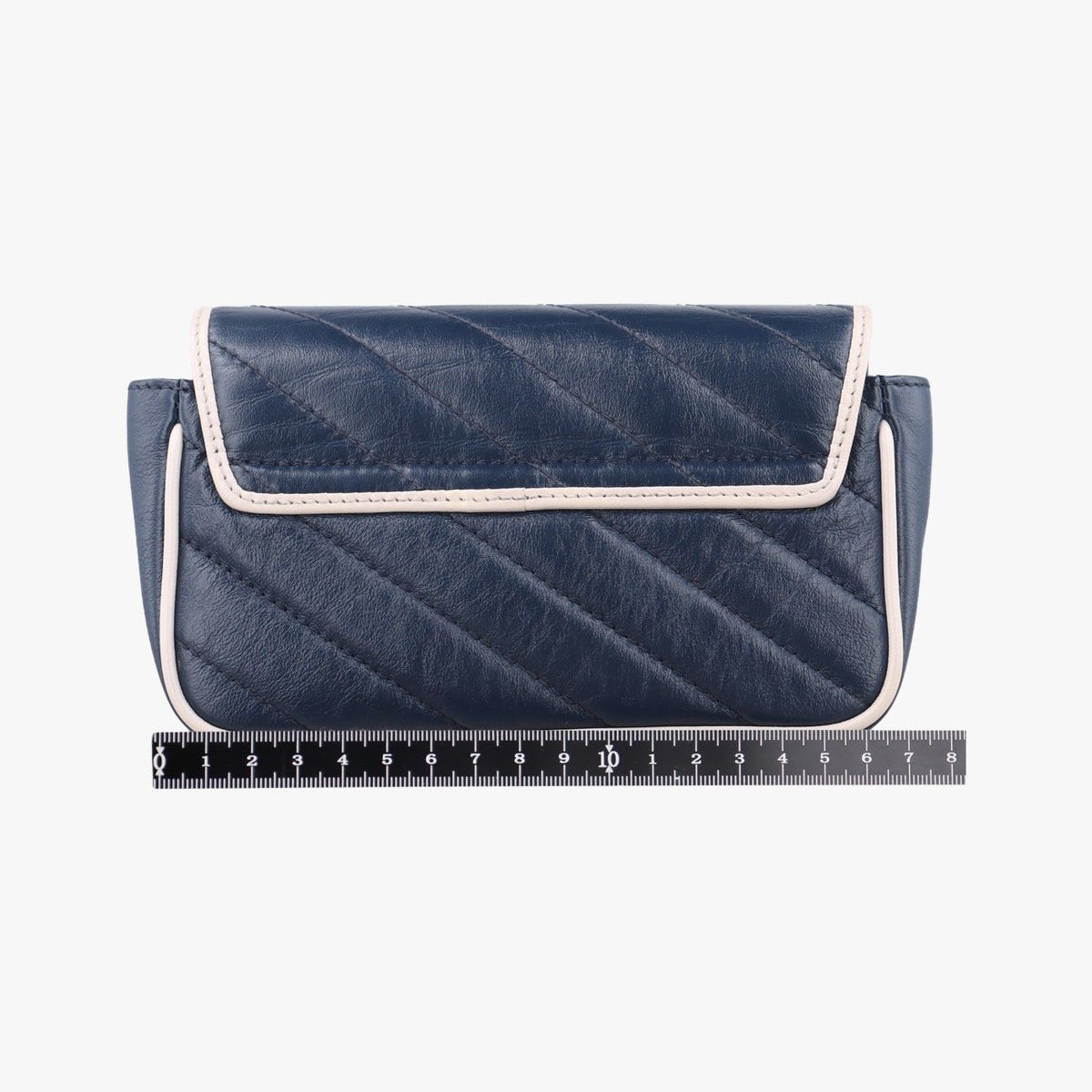 Gucci GG Marmont White Blue Leather — view 2