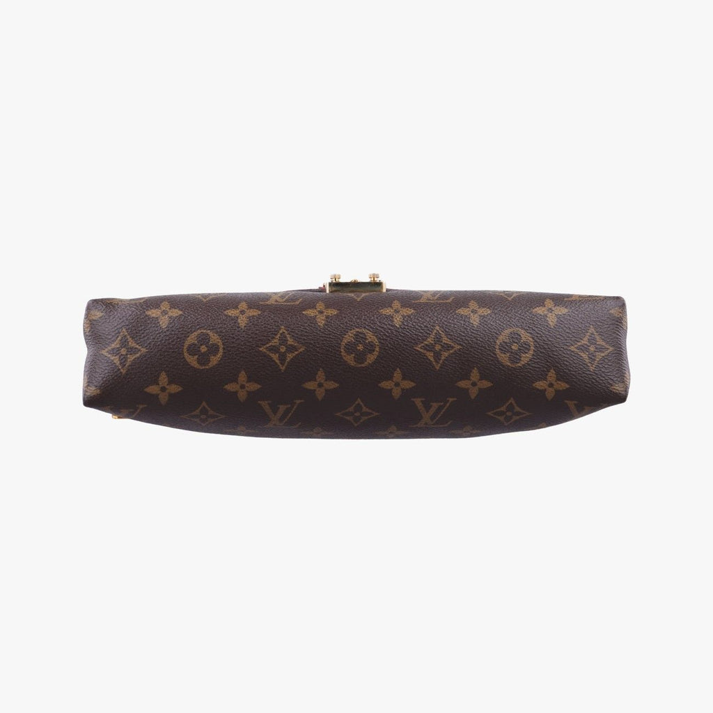 Louis Vuitton Pallas Chain Monogram Brown Cerise Canvas Calfskin Handbag — view 3