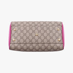 Gucci GG Supreme Beige Red Pink Leather — view 3