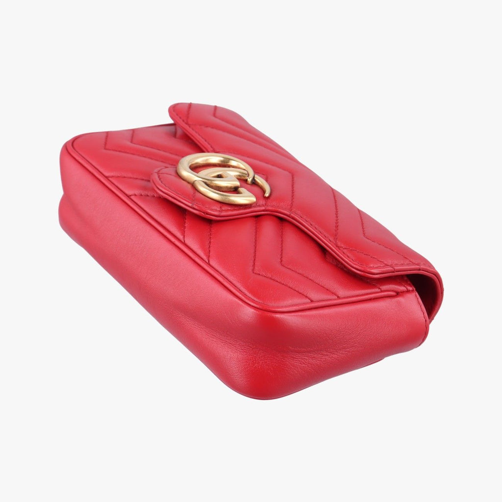 Gucci GG Marmont Red Leather — view 4