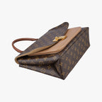 Louis Vuitton Marignan Monogram Brown Sesame Canvas Calfskin — view 5