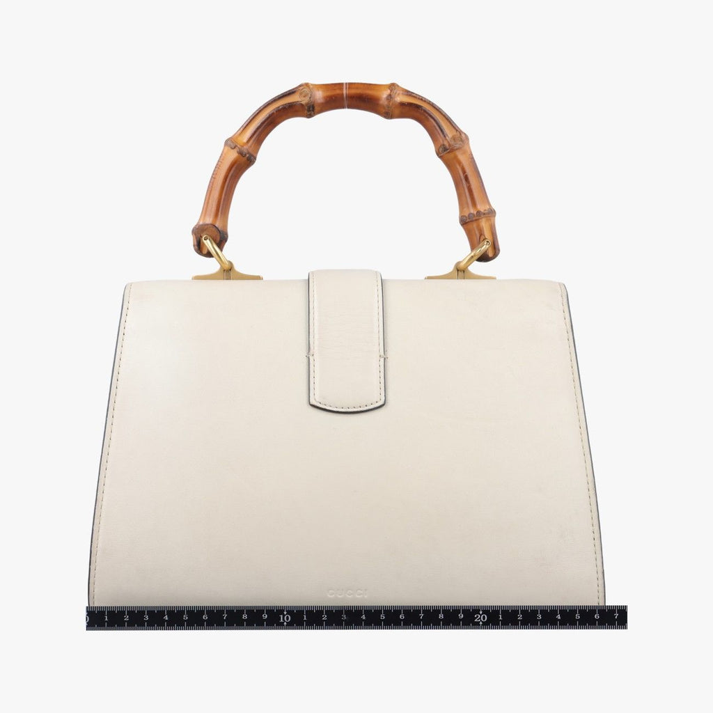 Gucci Dionysus Bamboo White Navy Red Leather Shoulder Bag — view 2