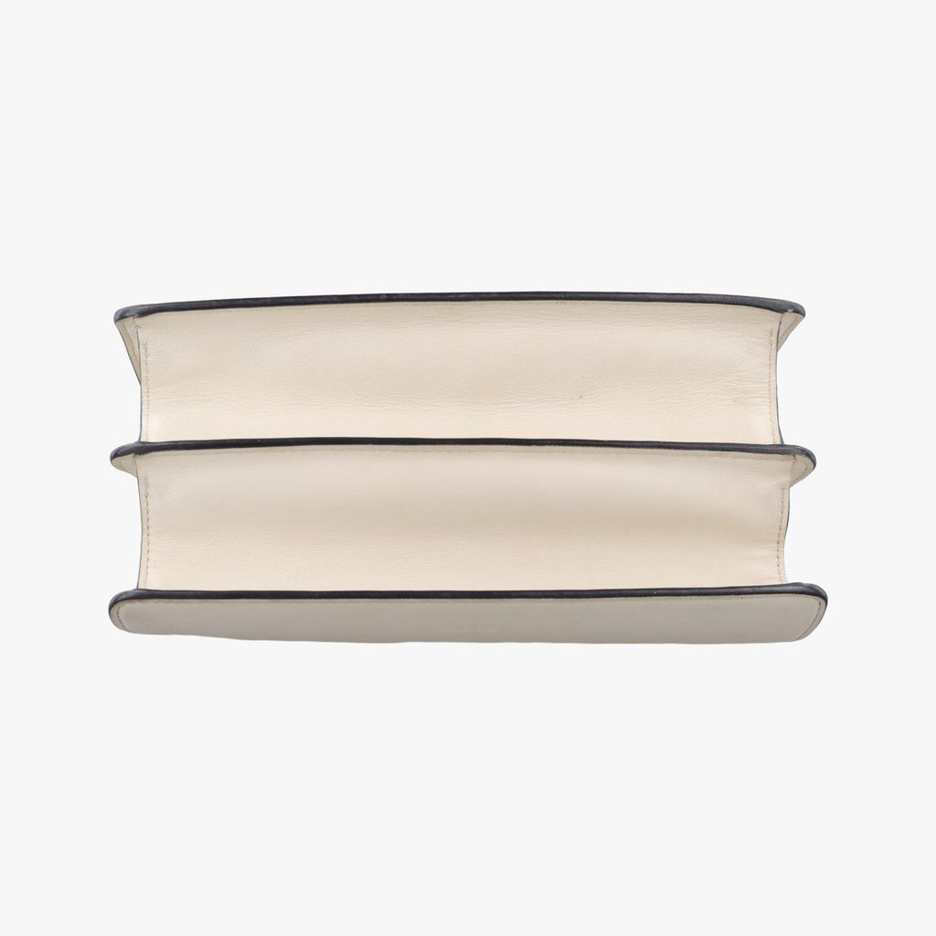 Gucci Dionysus Bamboo White Navy Red Leather Shoulder Bag — view 3