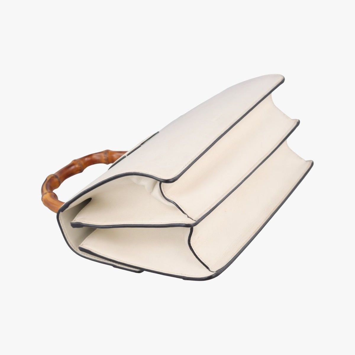 Gucci Dionysus Bamboo White Navy Red Leather Shoulder Bag — view 7