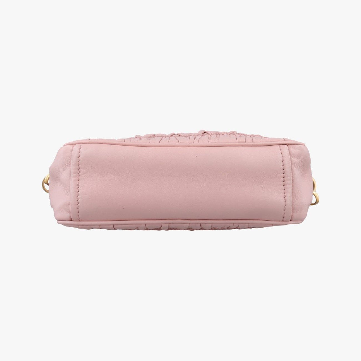 Prada Gathered Pink Lambskin — view 3