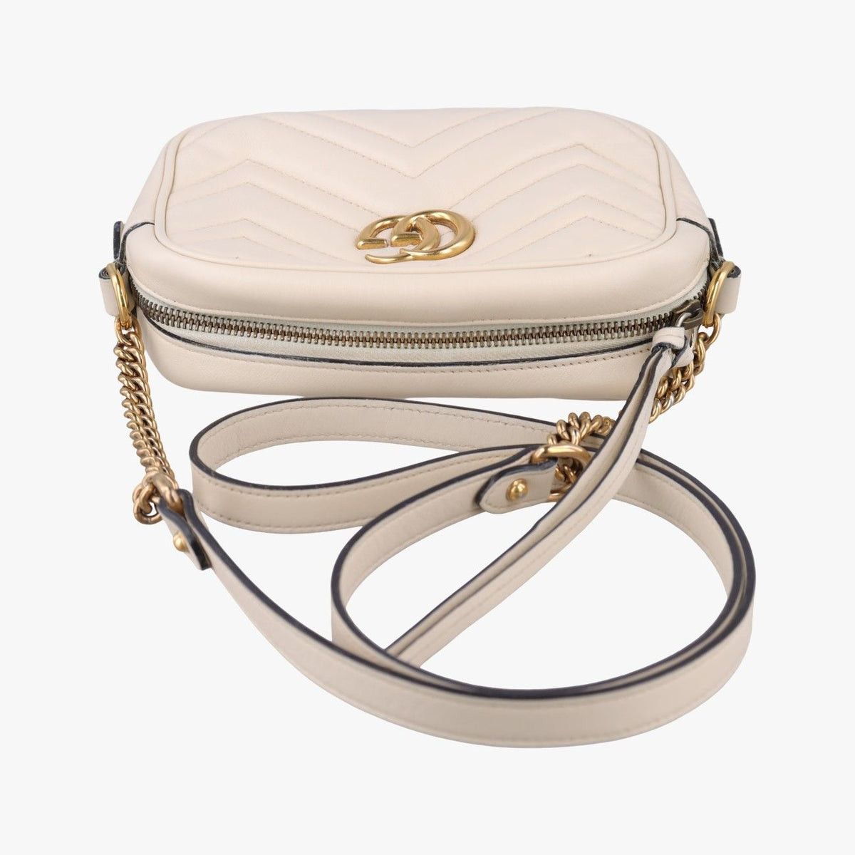 Gucci GG Marmont White Leather — view 8