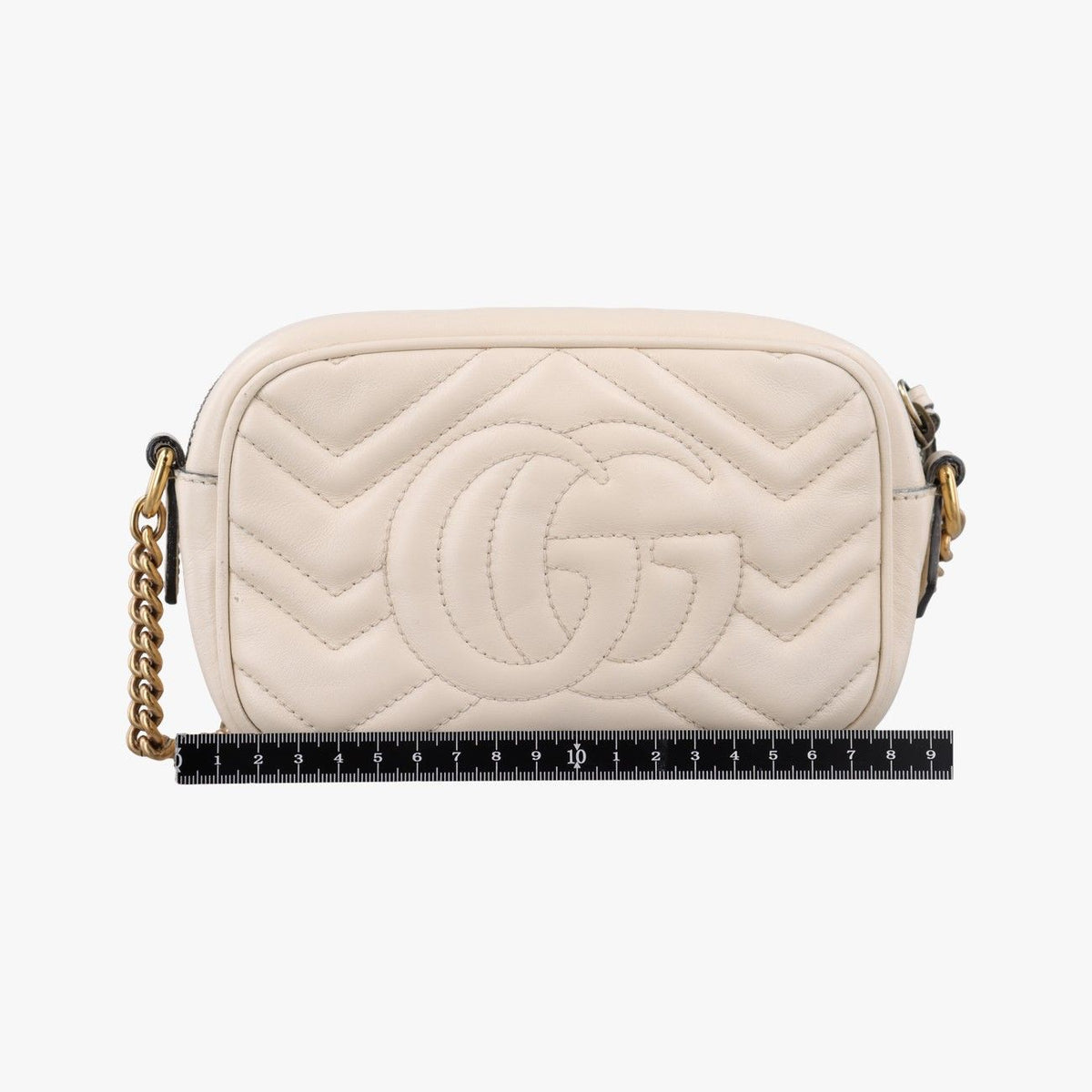 Gucci GG Marmont White Leather — view 2