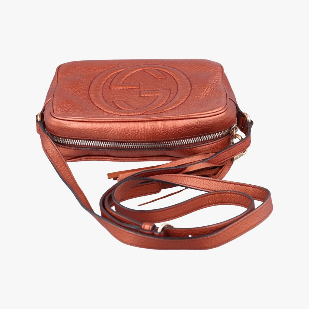 Gucci Soho Gold Brown Leather — view 8