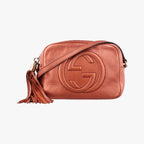 Gucci Soho Gold Brown Leather