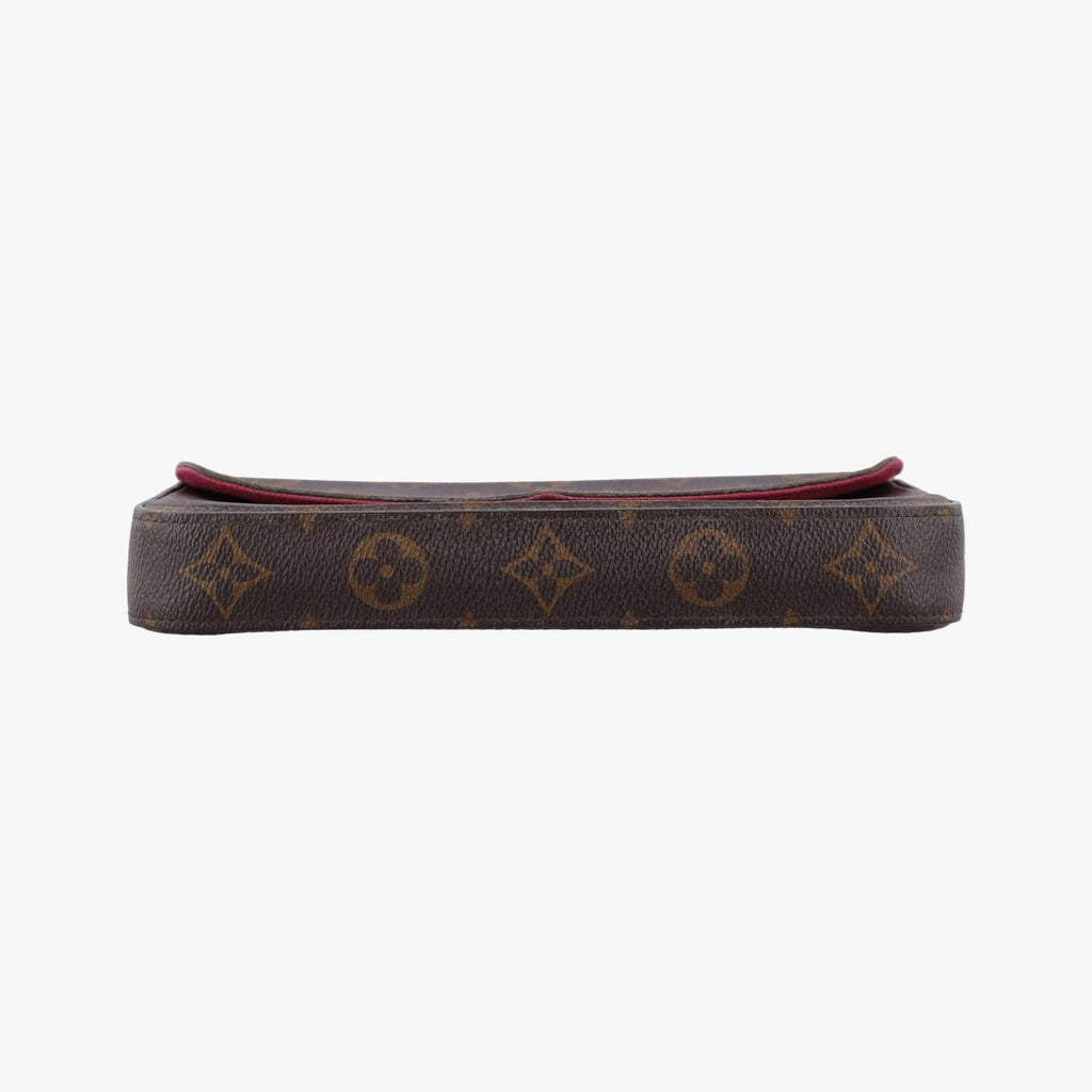 Louis Vuitton Pochette Felicie Monogram Brown Canvas — view 3
