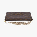 Louis Vuitton Pochette Felicie Monogram Brown Canvas — view 8