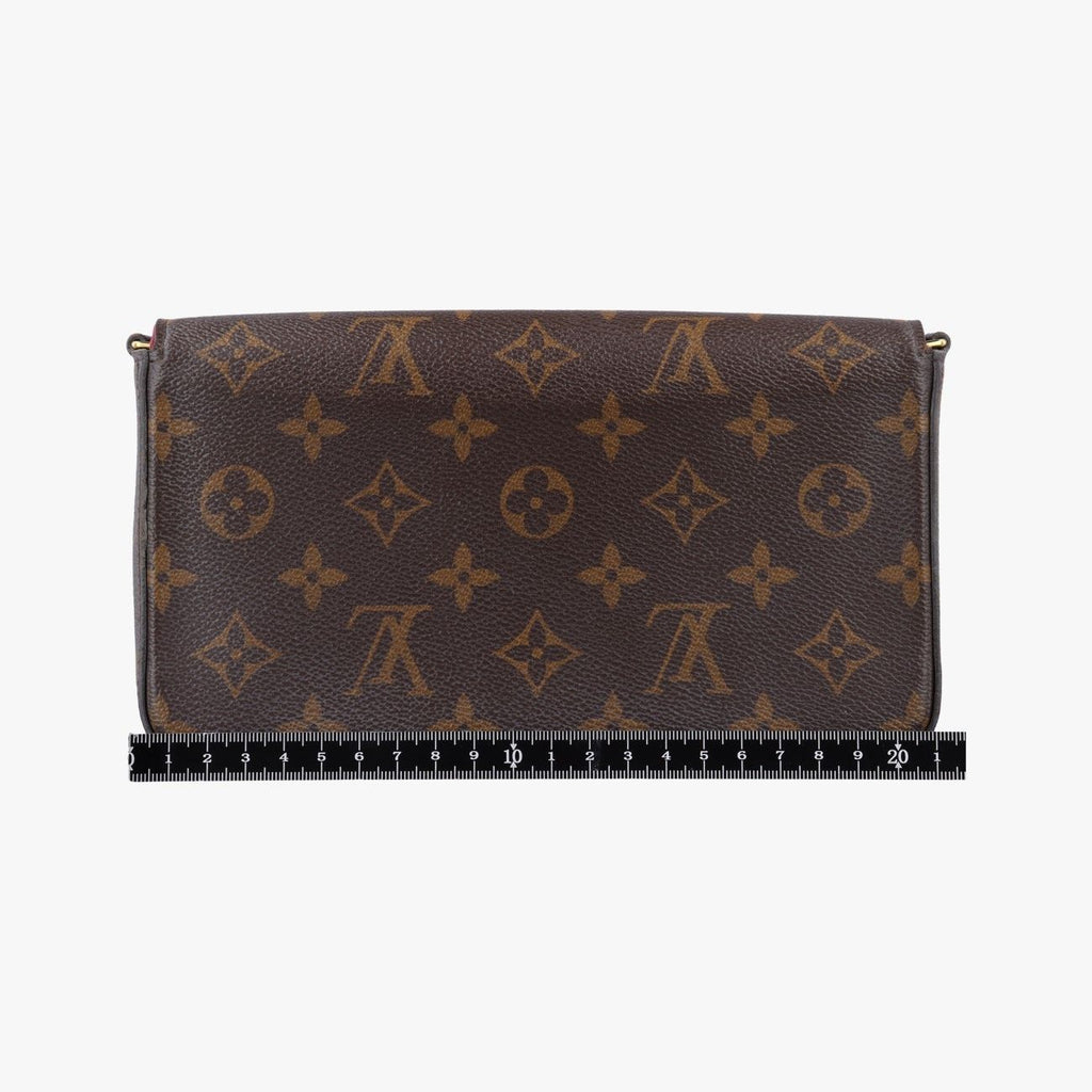 Louis Vuitton Pochette Felicie Monogram Brown Canvas — view 2