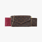 Louis Vuitton Pochette Felicie Monogram Brown Canvas